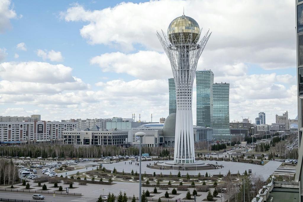 Apartment On Sauran Str Center Astana Dış mekan fotoğraf