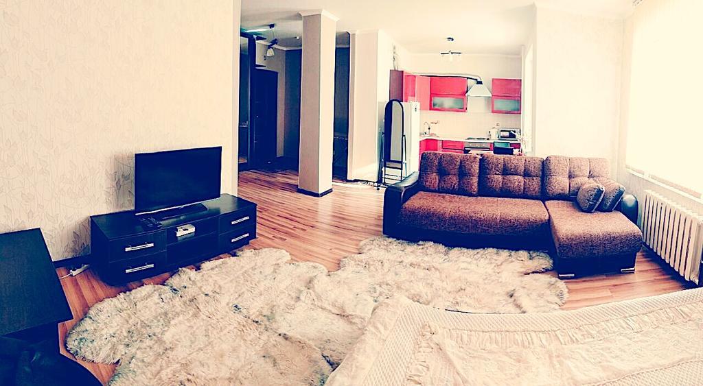 Apartment On Sauran Str Center Astana Dış mekan fotoğraf